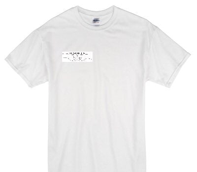 Custom Gildan 100% Cotton White T-Shirt