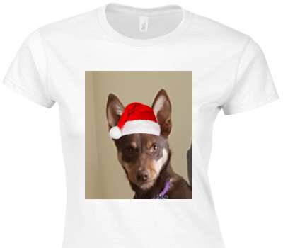 Custom Womens Soft Style 100% Cotton White T-Shirt