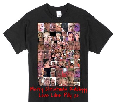 Custom Gildan 100% Cotton Black T-Shirt