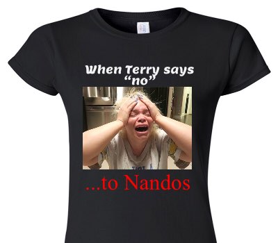 Custom Womens Soft Style 100% Cotton Black T-Shirt