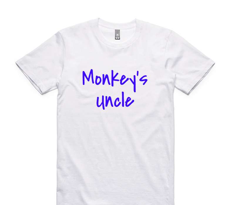 Custom AS Colour 100% Cotton White T-Shirt