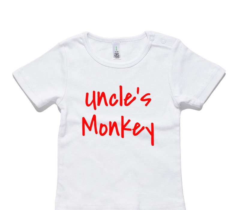 Custom AS Colour White Baby T-Shirt