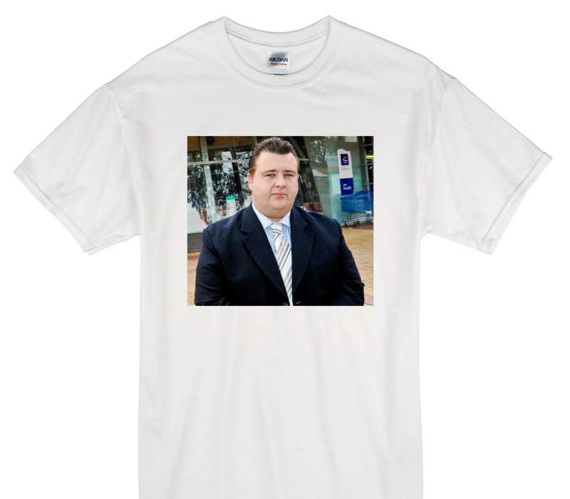 Custom Gildan 100% Cotton White T-Shirt