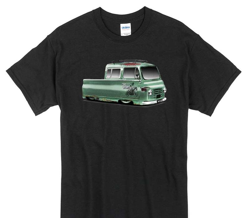 Custom Gildan 100% Cotton Black T-Shirt