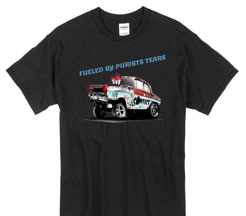 Custom Gildan 100% Cotton Black T-Shirt