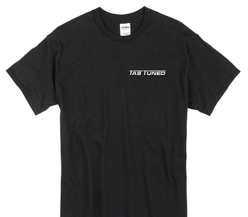 Custom Gildan 100% Cotton Black T-Shirt
