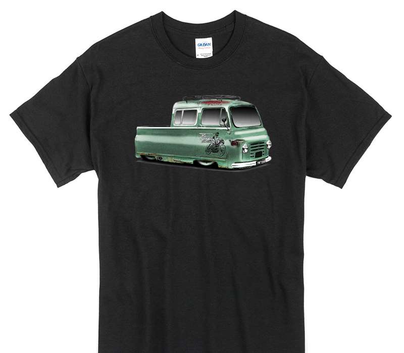 Custom Gildan 100% Cotton Black T-Shirt