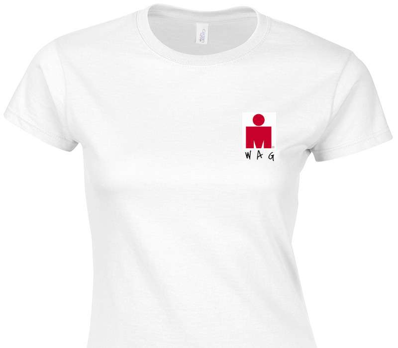 Custom Womens Soft Style 100% Cotton White T-Shirt