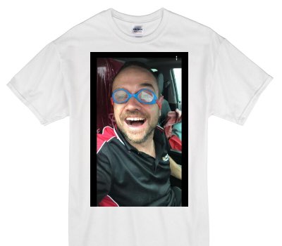 Custom Gildan 100% Cotton White T-Shirt