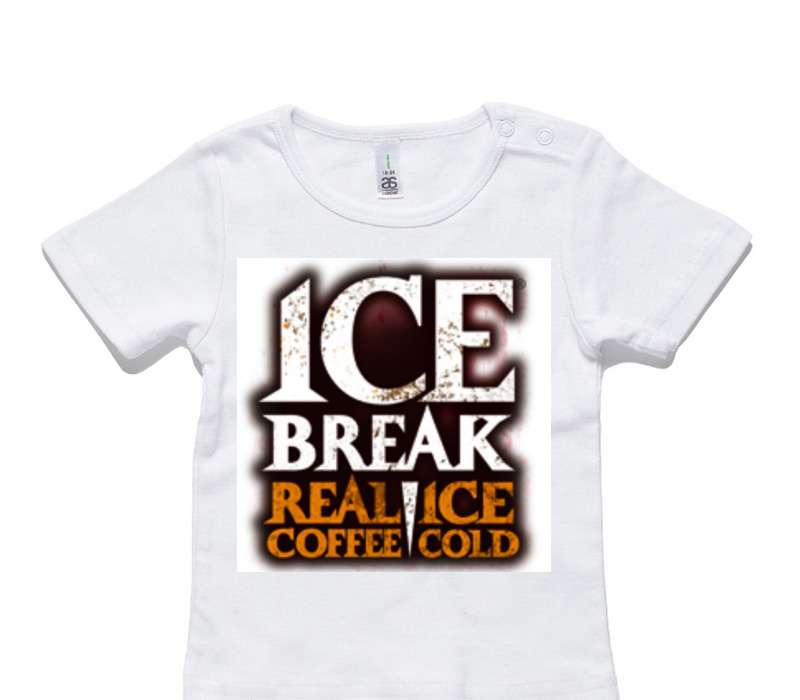 Custom AS Colour White Baby T-Shirt
