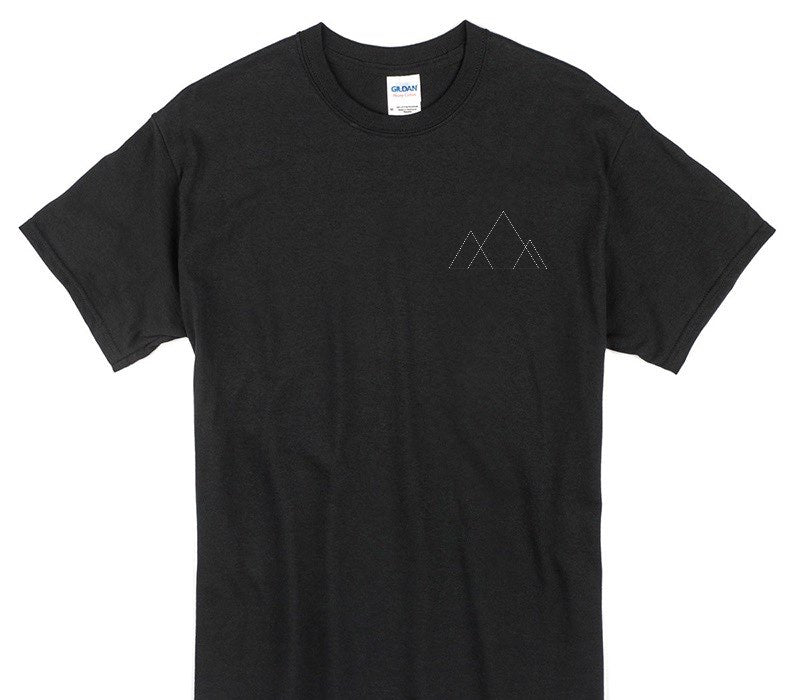 Custom Gildan 100% Cotton Black T-Shirt