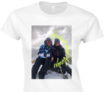 Custom Womens Soft Style 100% Cotton White T-Shirt