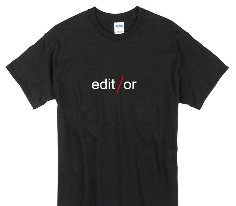 Custom Gildan 100% Cotton Black T-Shirt