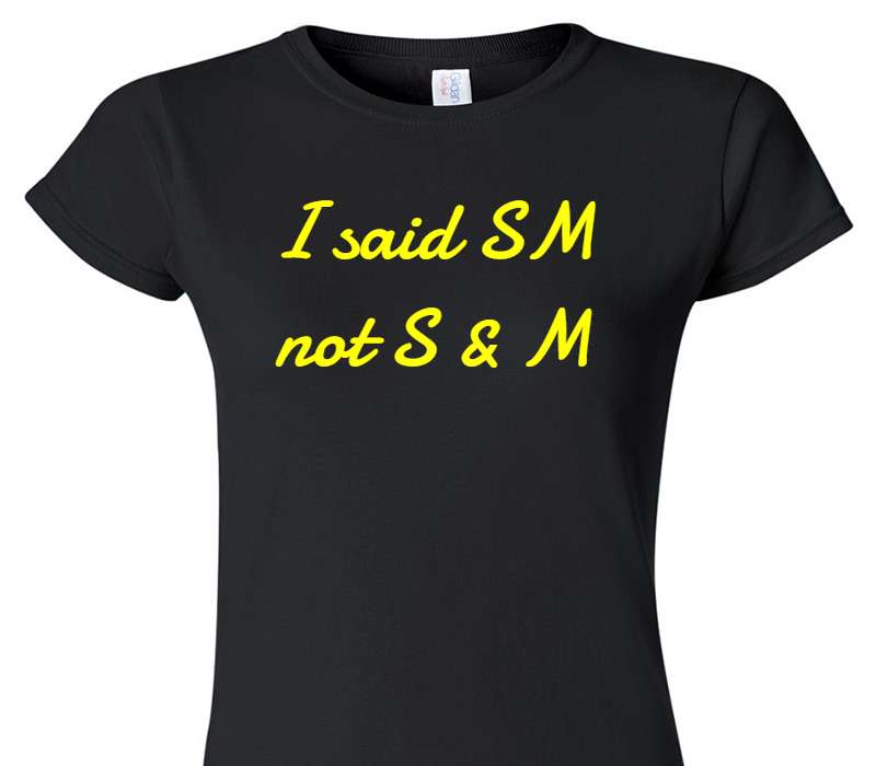 Custom Womens Soft Style 100% Cotton Black T-Shirt