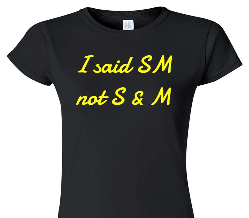 Custom Womens Soft Style 100% Cotton Black T-Shirt
