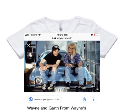 Custom AS Colour White Baby T-Shirt