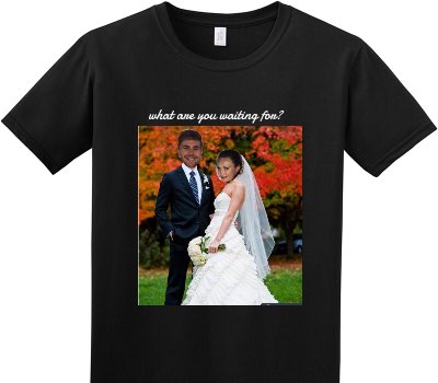 Custom Adult Soft Style 100% Cotton Black T-Shirt