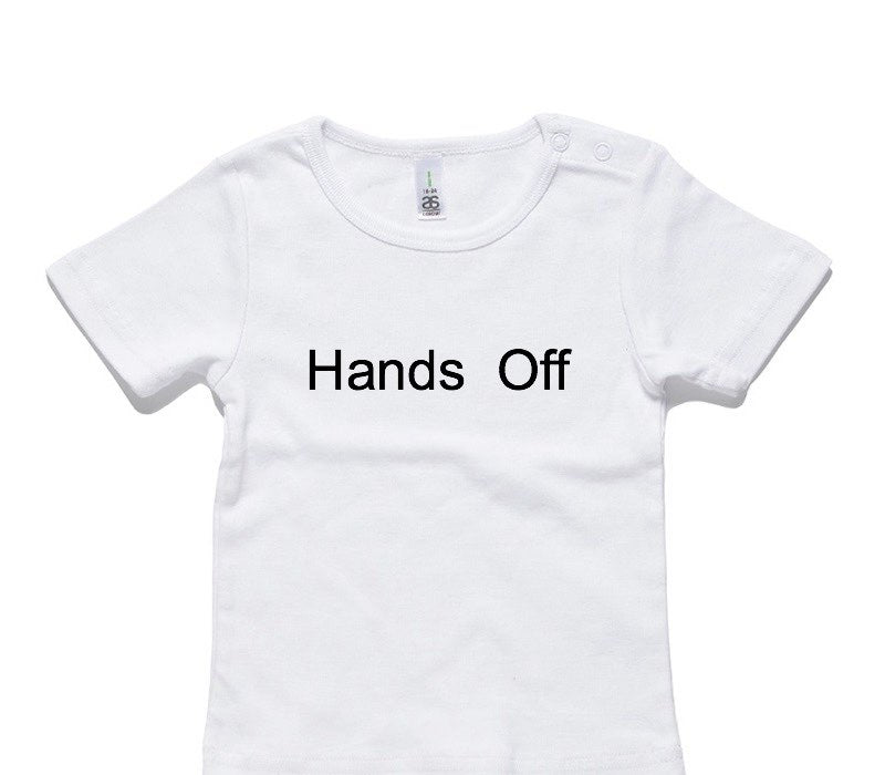 Custom AS Colour White Baby T-Shirt