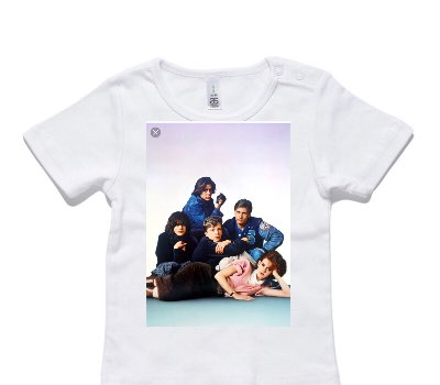 Custom AS Colour White Baby T-Shirt