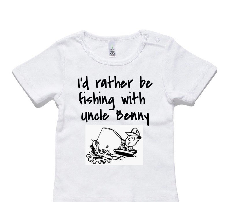 Custom AS Colour White Baby T-Shirt