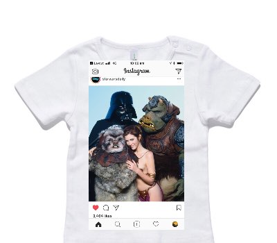 Custom AS Colour White Baby T-Shirt
