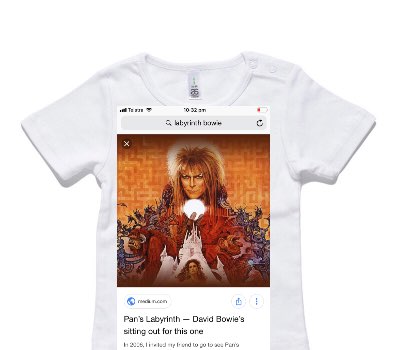 Custom AS Colour White Baby T-Shirt