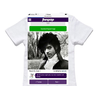 Custom AS Colour White Baby T-Shirt