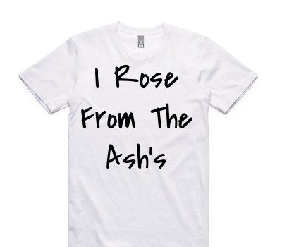 Custom AS Colour 100% Cotton White T-Shirt