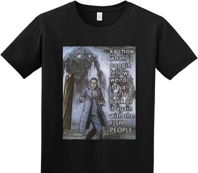 Custom Adult Soft Style 100% Cotton Black T-Shirt