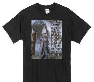 Custom Gildan 100% Cotton Black T-Shirt