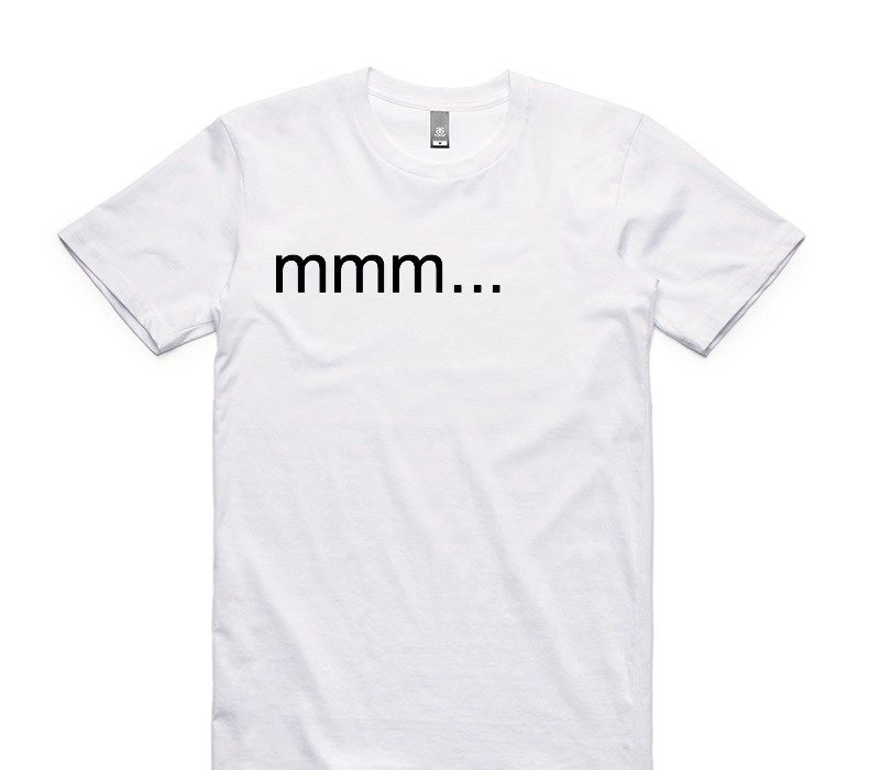 Custom AS Colour 100% Cotton White T-Shirt