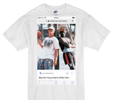 Custom Gildan 100% Cotton White T-Shirt
