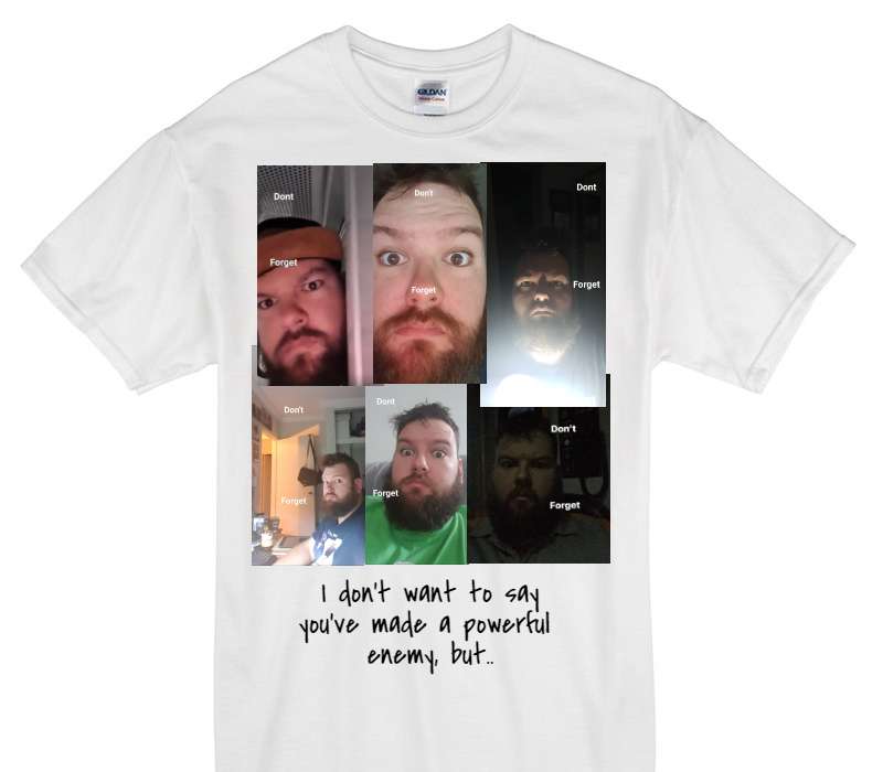 Custom Gildan 100% Cotton White T-Shirt