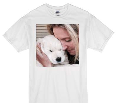 Custom Gildan 100% Cotton White T-Shirt