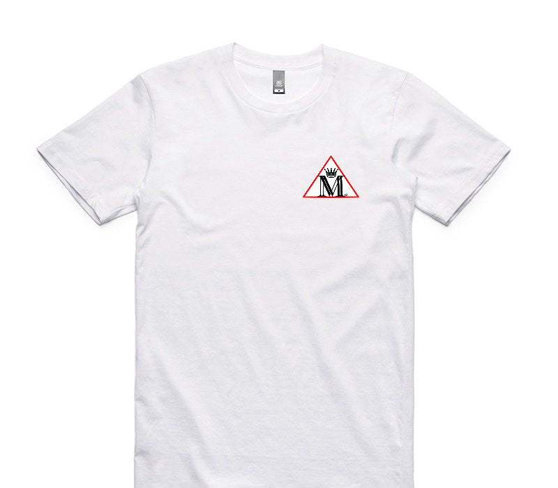 Custom AS Colour 100% Cotton White T-Shirt