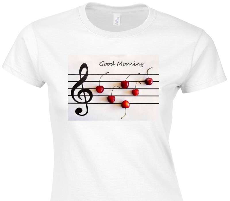 Custom Womens Soft Style 100% Cotton White T-Shirt