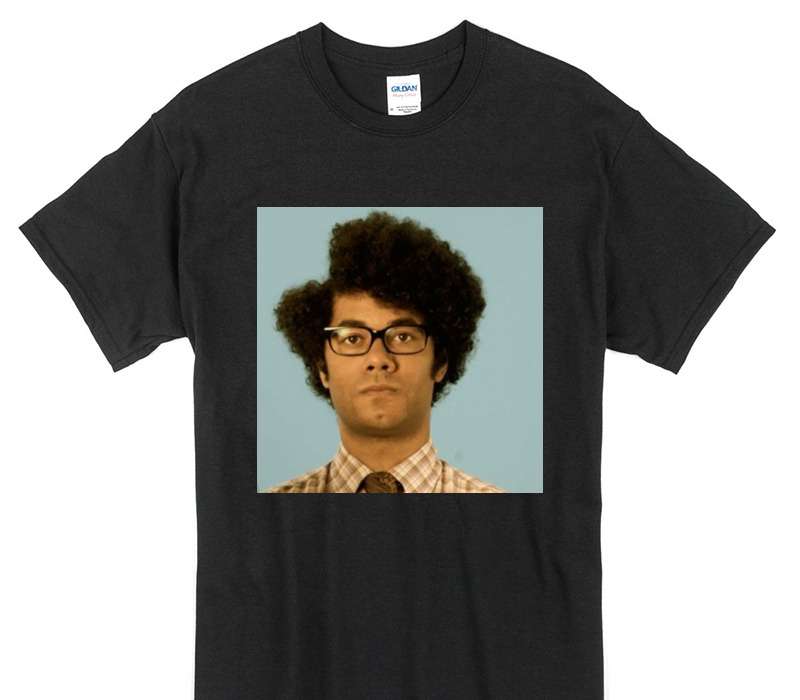 Custom Gildan 100% Cotton Black T-Shirt