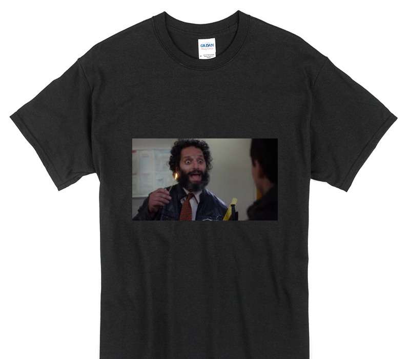 Custom Gildan 100% Cotton Black T-Shirt