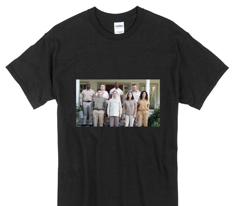 Custom Gildan 100% Cotton Black T-Shirt