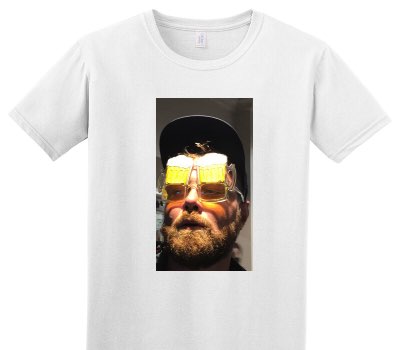 Custom Adult Soft Style 100% Cotton White T-Shirt