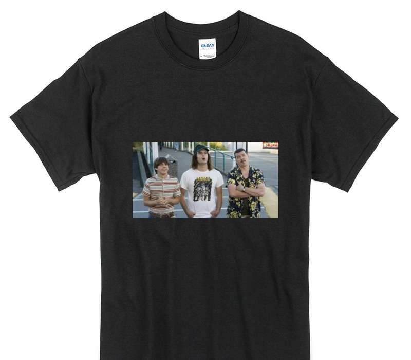 Custom Gildan 100% Cotton Black T-Shirt