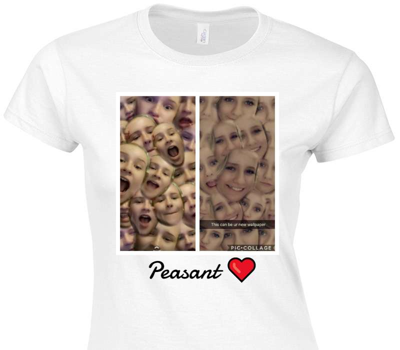 Custom Womens Soft Style 100% Cotton White T-Shirt