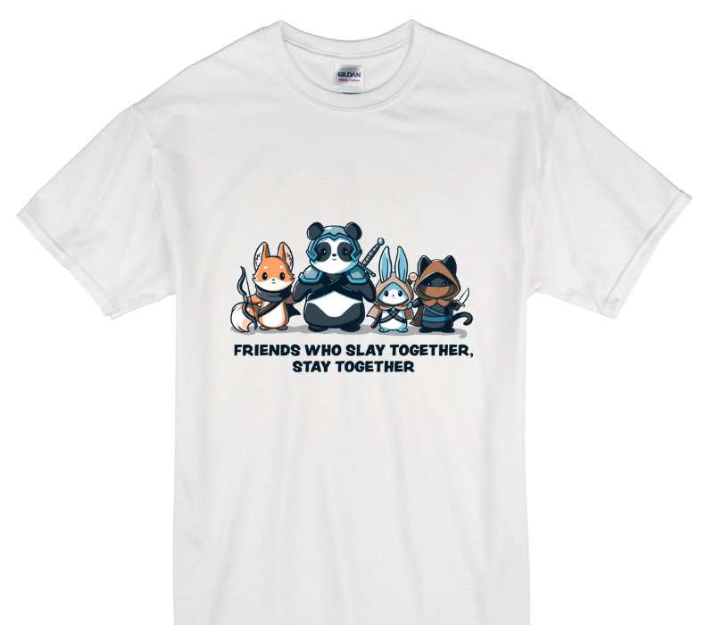 Custom Gildan 100% Cotton White T-Shirt