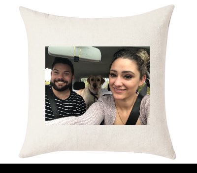 Custom Cushion Cover 50cm x 50 cm Off White