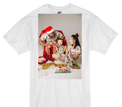 Custom Gildan 100% Cotton White T-Shirt