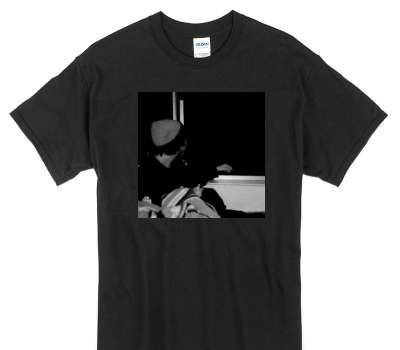 Custom Gildan 100% Cotton Black T-Shirt