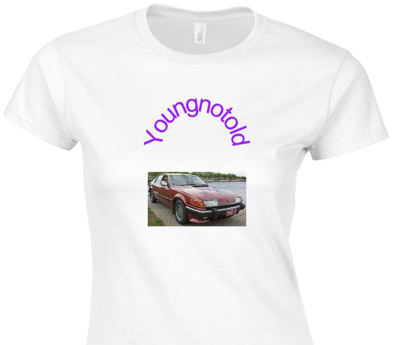 Custom Womens Soft Style 100% Cotton White T-Shirt