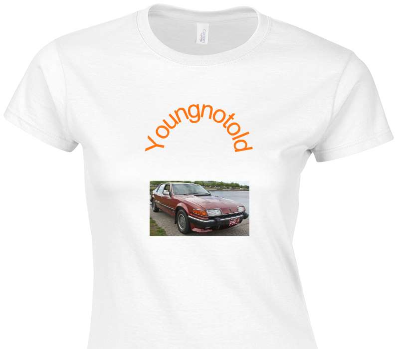Custom Womens Soft Style 100% Cotton White T-Shirt