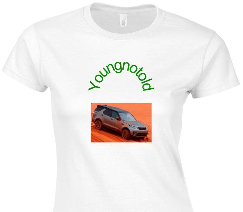 Custom Womens Soft Style 100% Cotton White T-Shirt