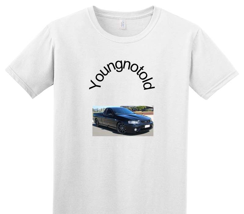 Custom Adult Soft Style 100% Cotton White T-Shirt